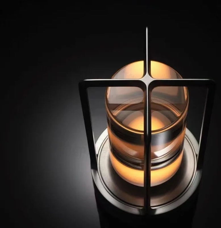 Lampe de Table Design en Cristal
