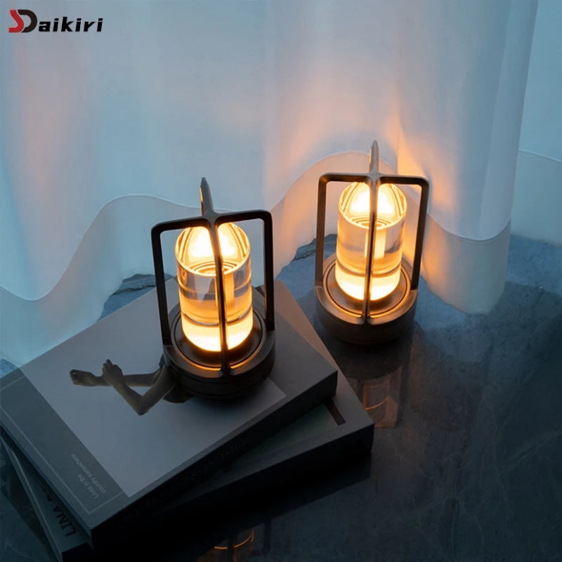 Lampe de Table Design en Cristal