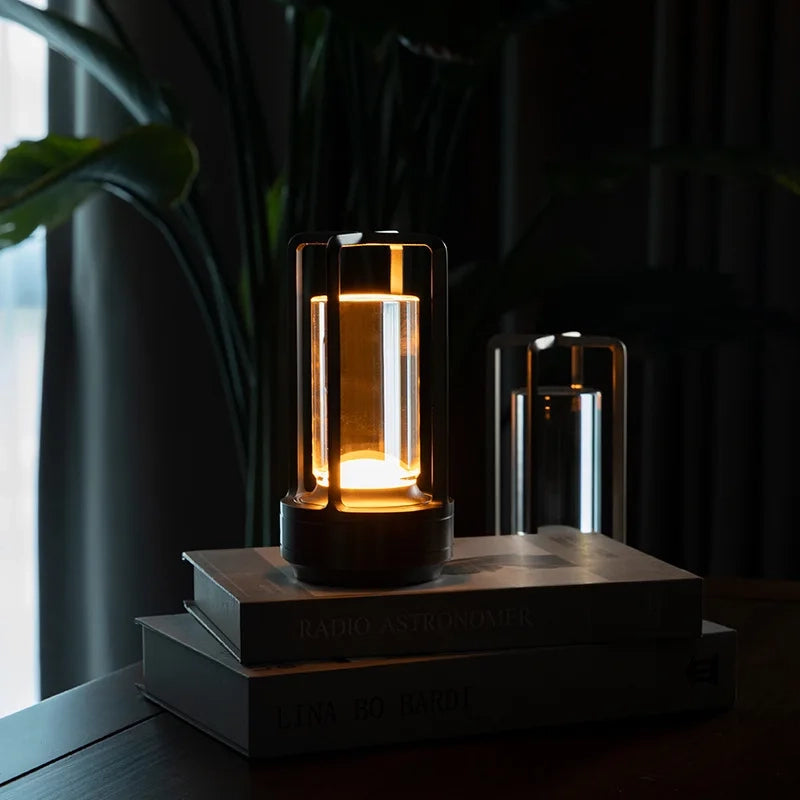 Lampe de Table Design en Cristal